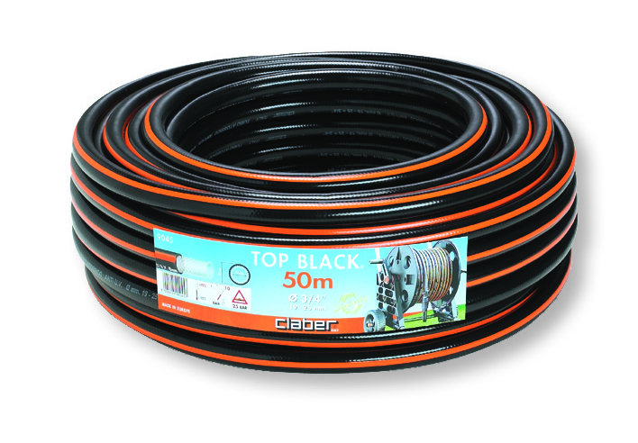 CLABER Gartenschlauch Top-Black 1/2'' 50m