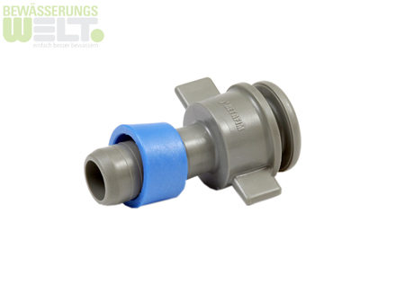 Startverbinder Ring blau Tape 16 x Flachschlauch