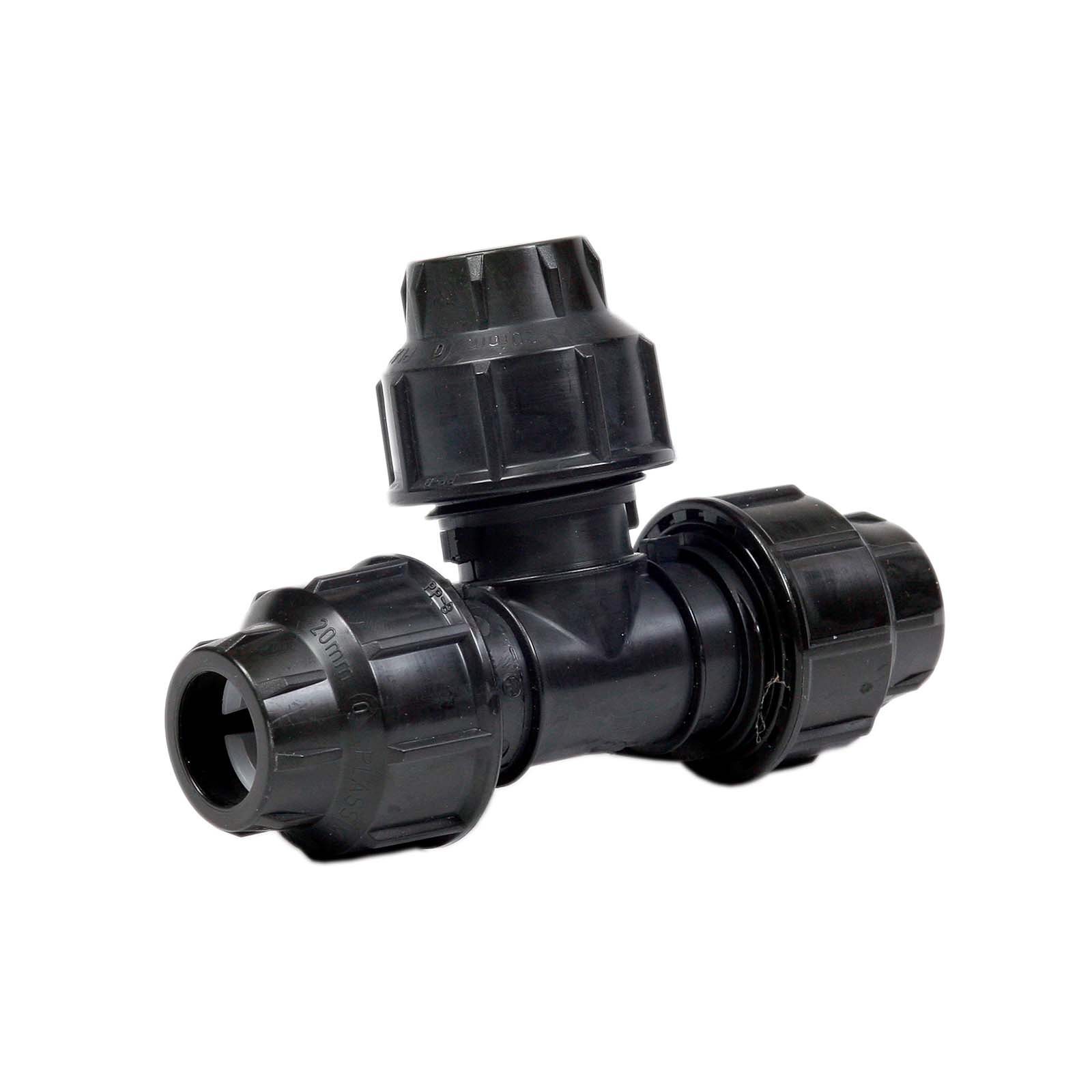 PE-T-Kupplung 32 x 32 x 32 mm