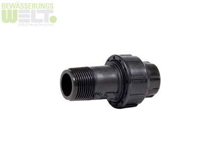 PE-Anschlussverschraubung 75 mm x 21/2''AG