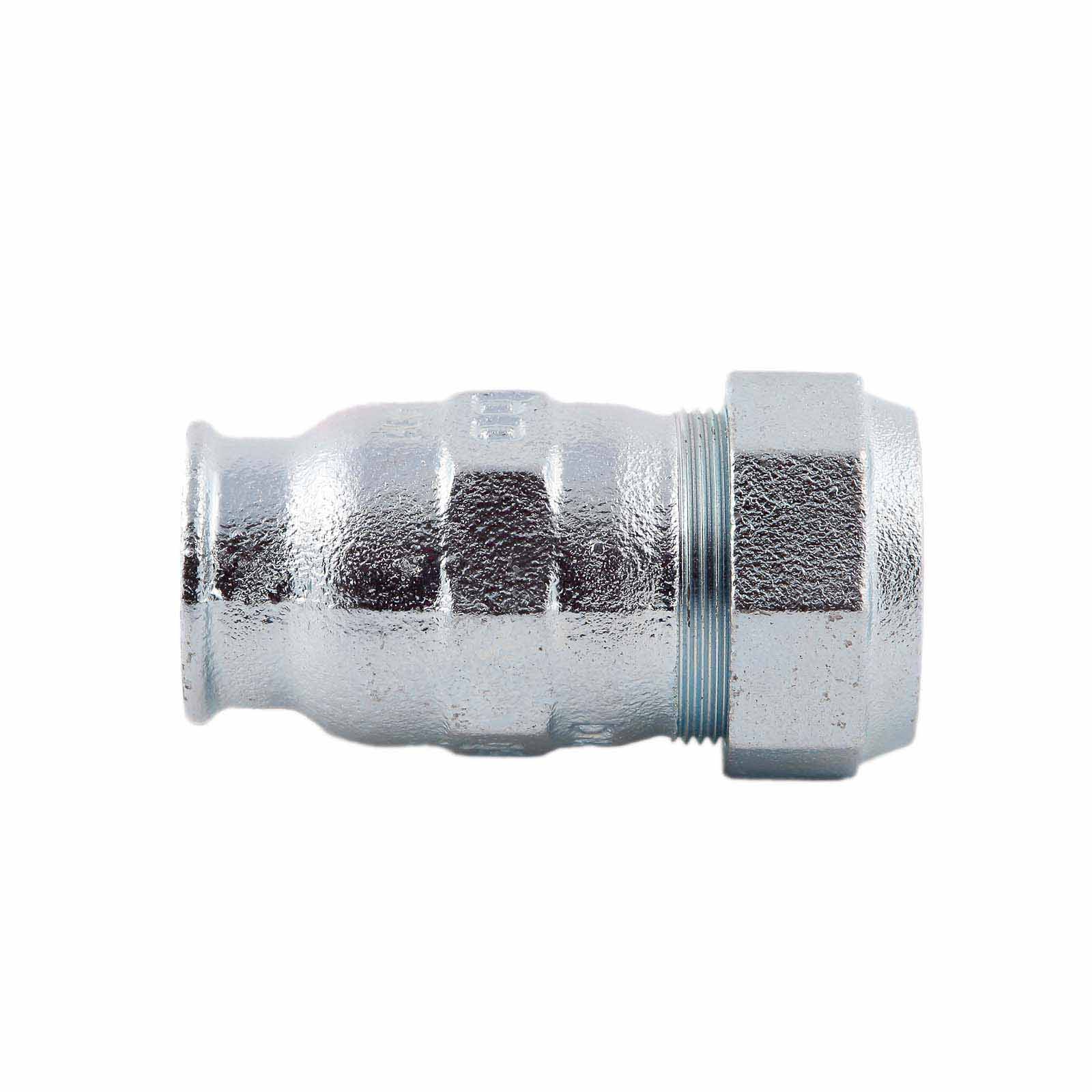 Temperguss-Übergangsverschraubung 26,9mm x 3-4 IG