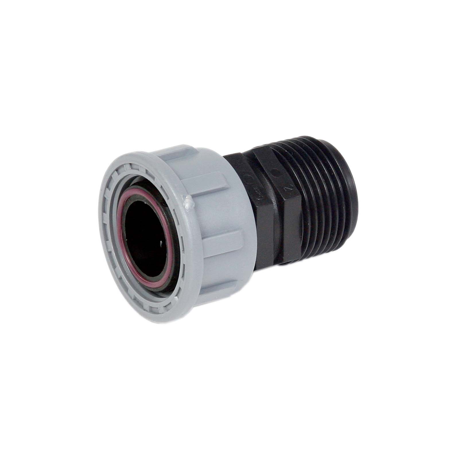 PP-Rollmutter Fitting gerade 3-4 IG x 3-4 AG